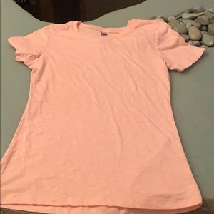 Next Level light pink shirt
